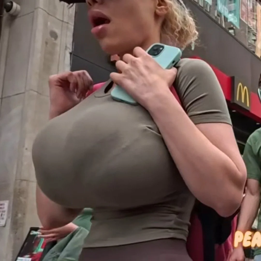 Chick with Insanely Huge Tits image 10
