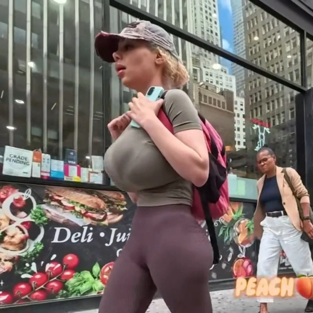 Chick with Insanely Huge Tits image 11