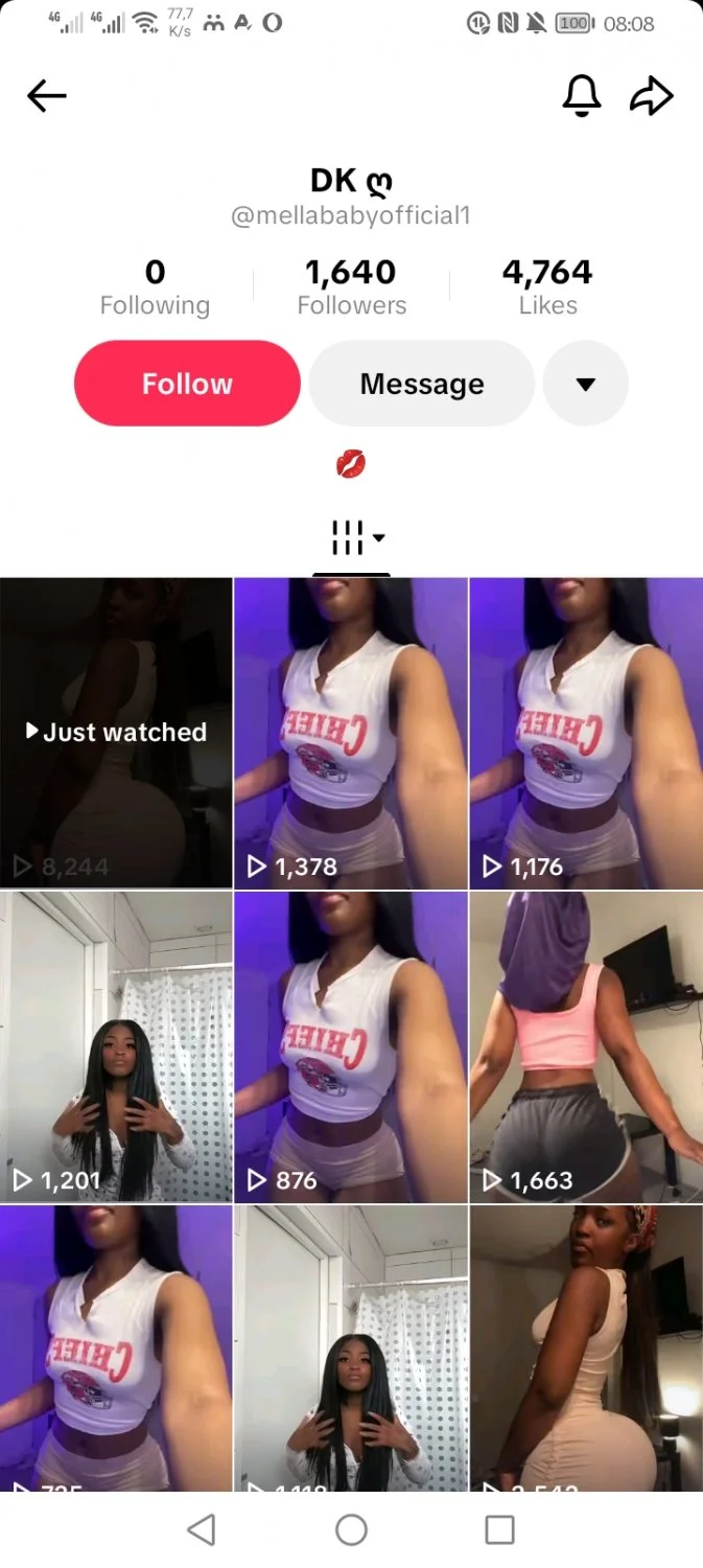 Mellababyxxx big Ass image 3