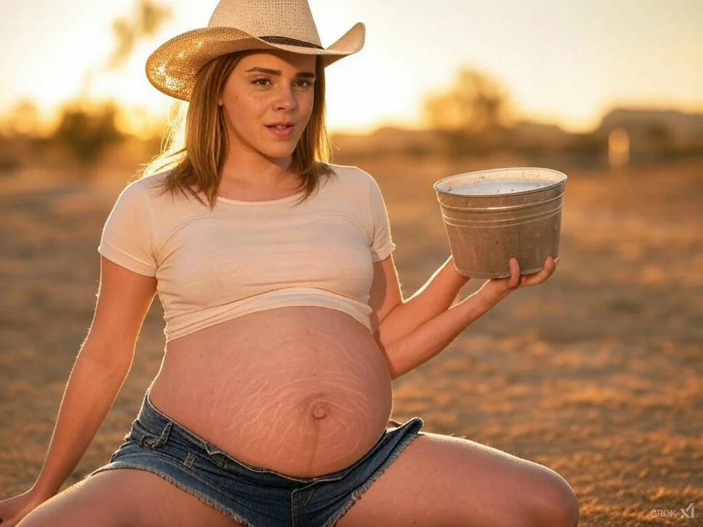 Celebrity Millie and Emma Preggo Ai fantasy image 12