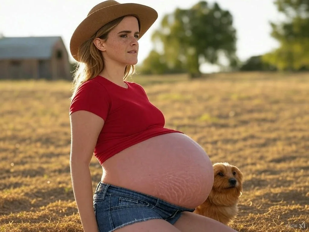 Celebrity Millie and Emma Preggo Ai fantasy image 2