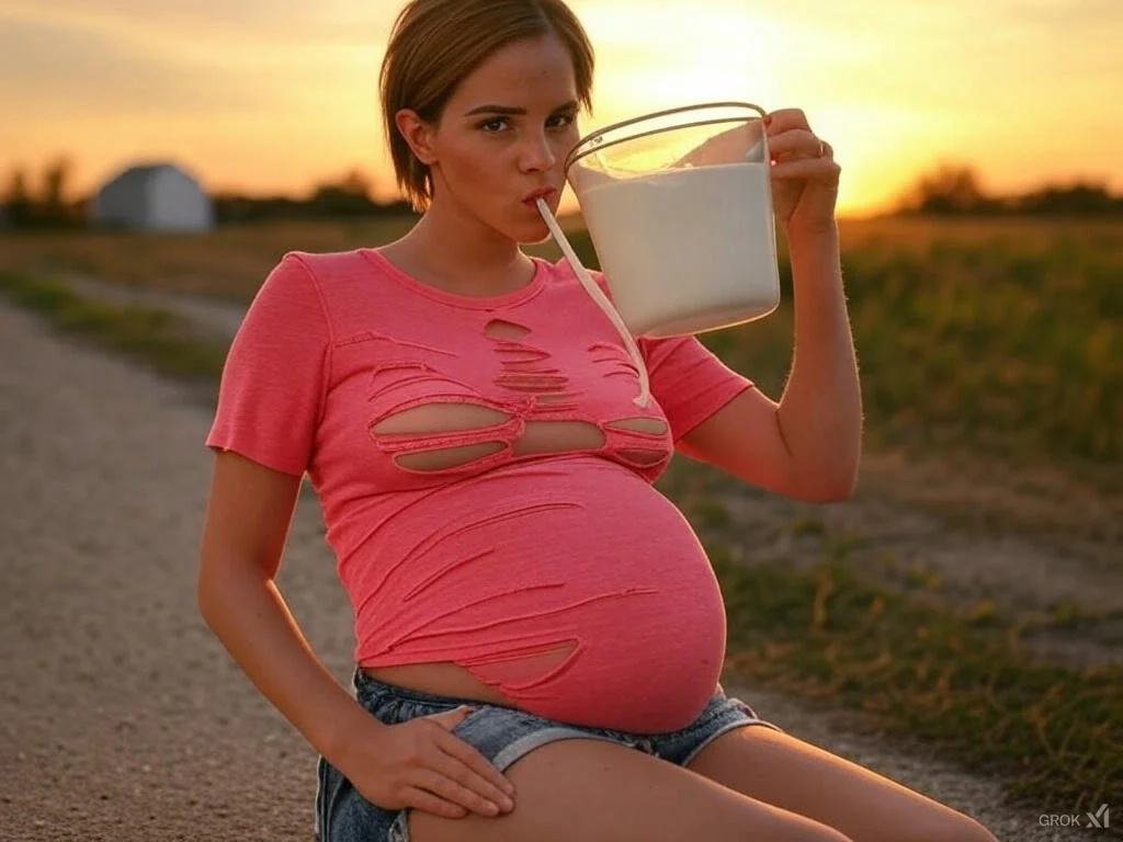Celebrity Millie and Emma Preggo Ai fantasy image 7