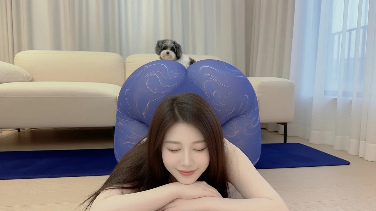 Big booty Asian ai image 6