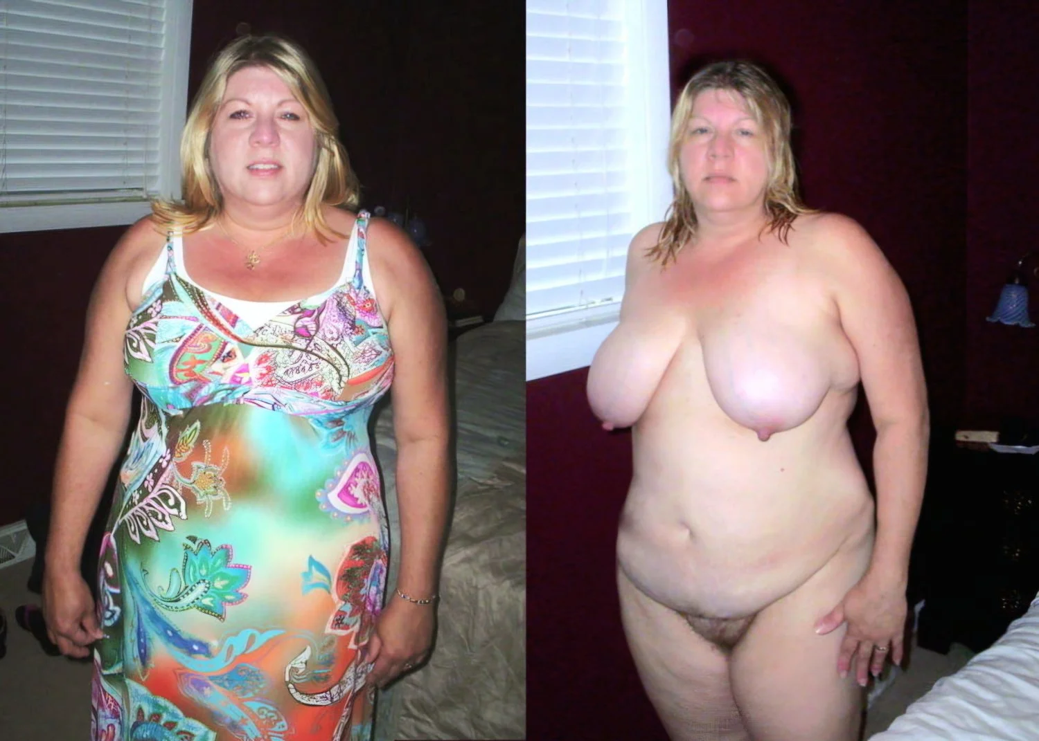 Amateur Wives Dressed Undressed image 10