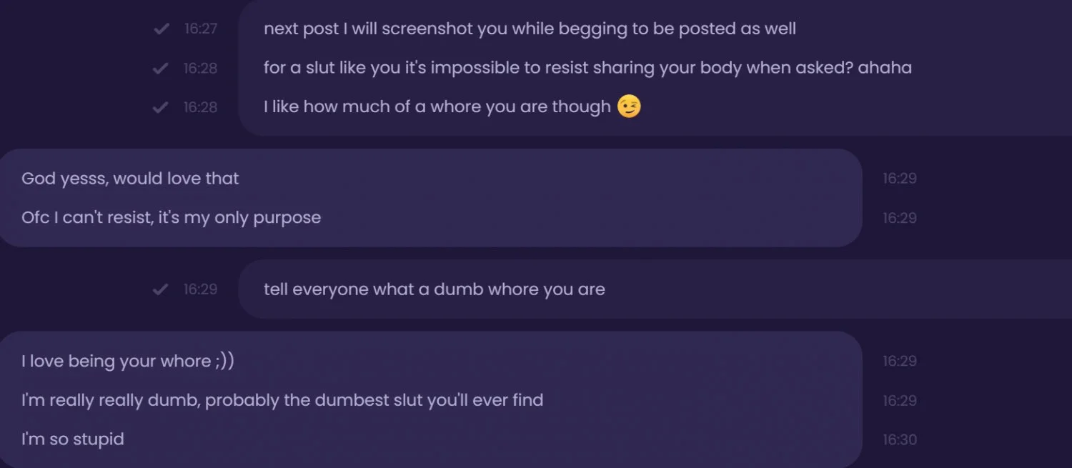 This horny whore needs humiliation, insult her in the comments for more image 10