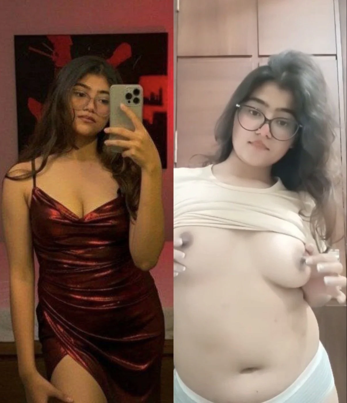 416 - Cute Indian girl giving blowjob main image