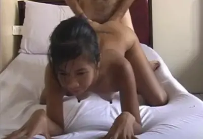 Asian cute skinny young affordable sex service in hotel for low-income tourists cover image