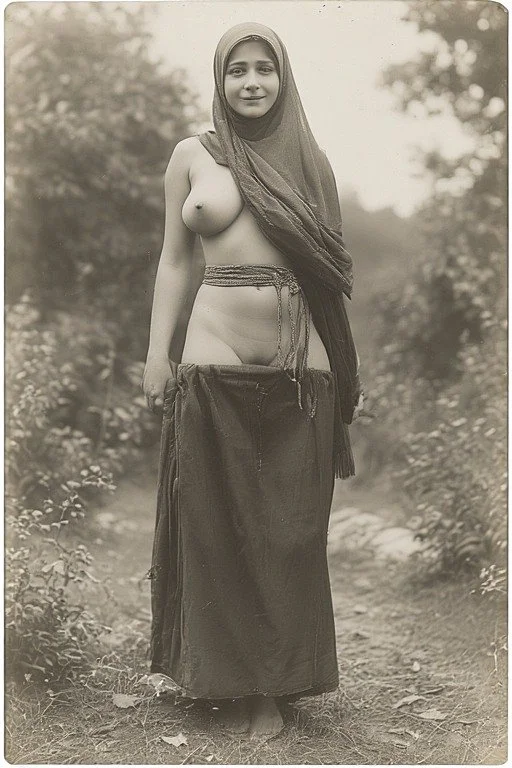Old porn collection - vintage Muslim women wearing hijab image 15