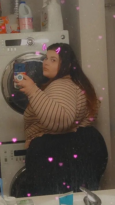 April showing her fat ass for me cover image
