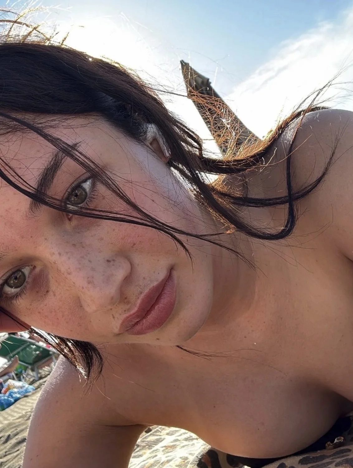 Sexy freckled slut image 6