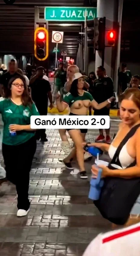 Mexicanas así festejan el paso de su selección a octavos de final del Mundial image 1