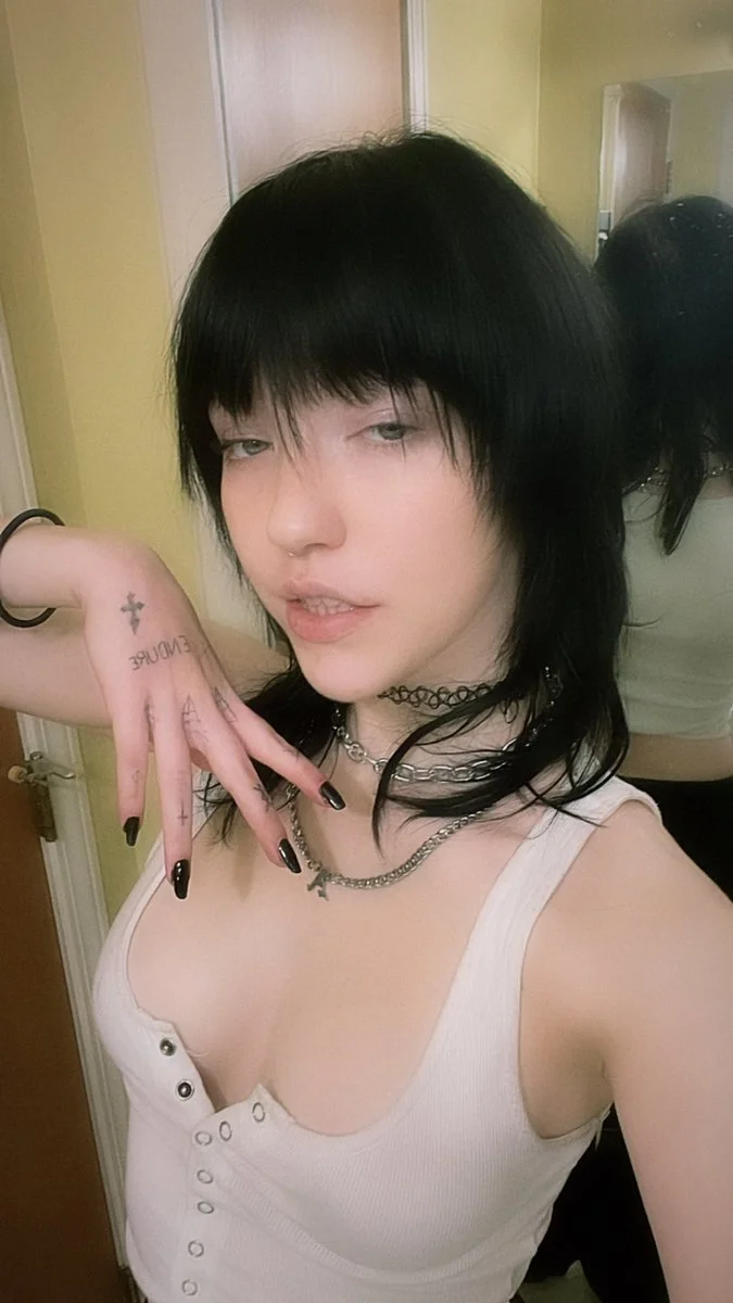 Super Sexy Goth Egirl Slut lilarchie image 29