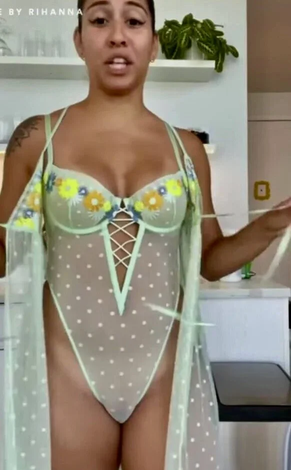 See thru shirt and camel toe image 21