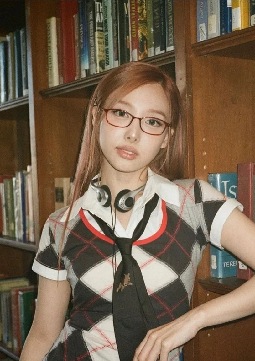 TWICE Nayeon Momo Titjob Standing Doggy Blowjob image 3
