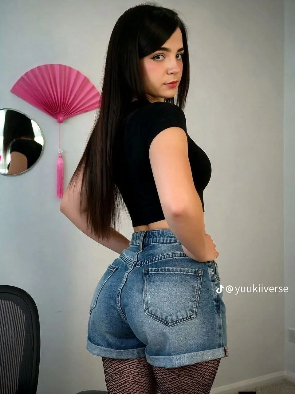 Staryuuki caliente streaming tiktok influencer famosa ia culona hot perra puta Big ass xxx image 10
