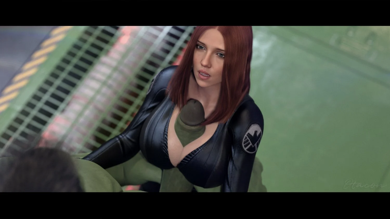 [Marvel] The Hulk fucks Black Widow image 6