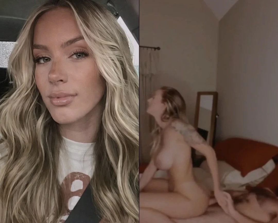 Awesome blonde milf with big tits main image