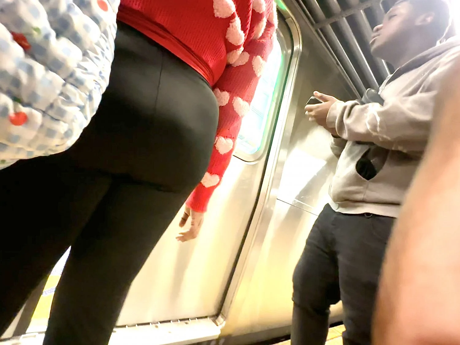 nerdy ebony with a soft phat sleeper butt image 3