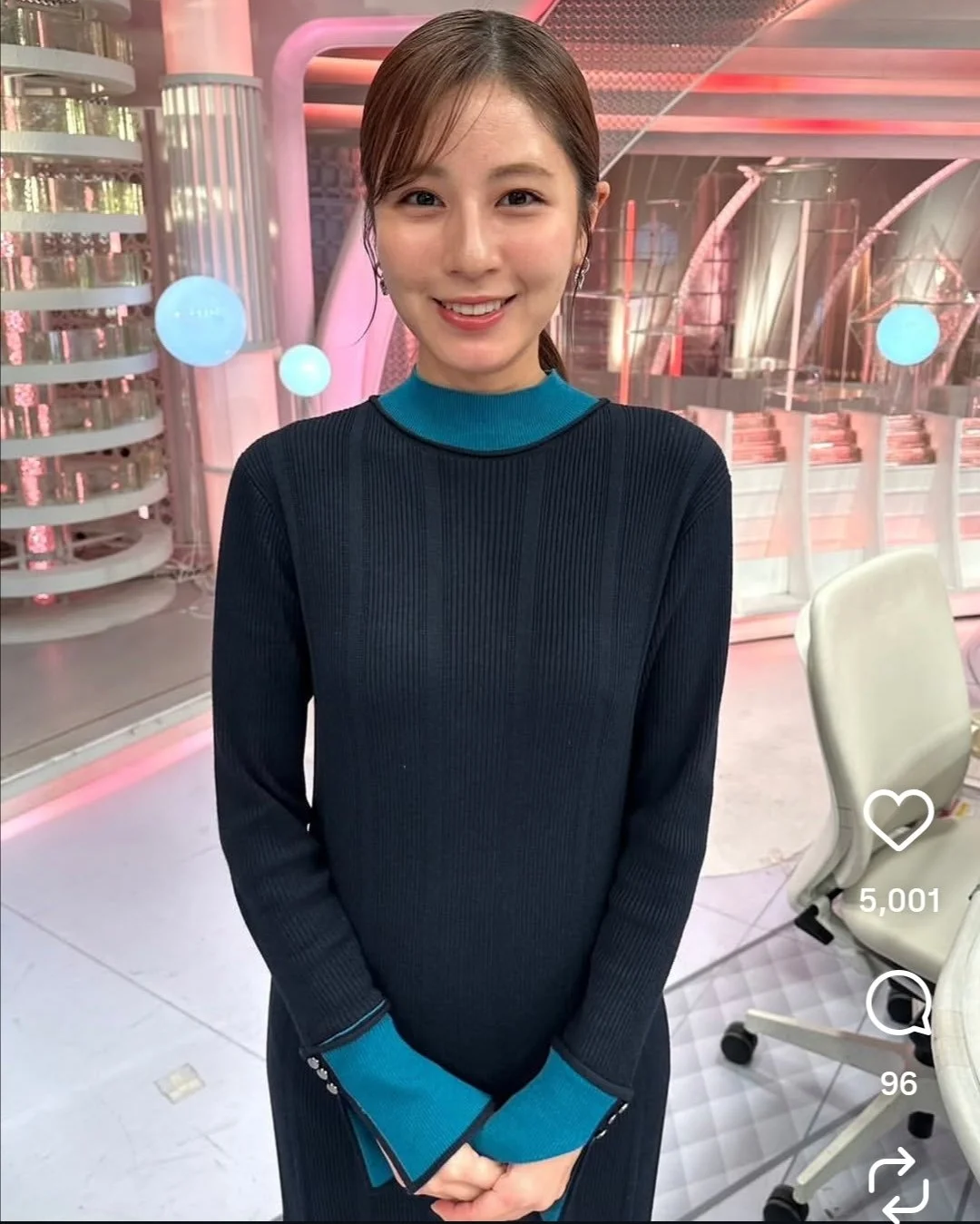 🔚Japanese　顔抜き　アナウンサー　海老原優香　ソフトエロ　一発やりたい image 10