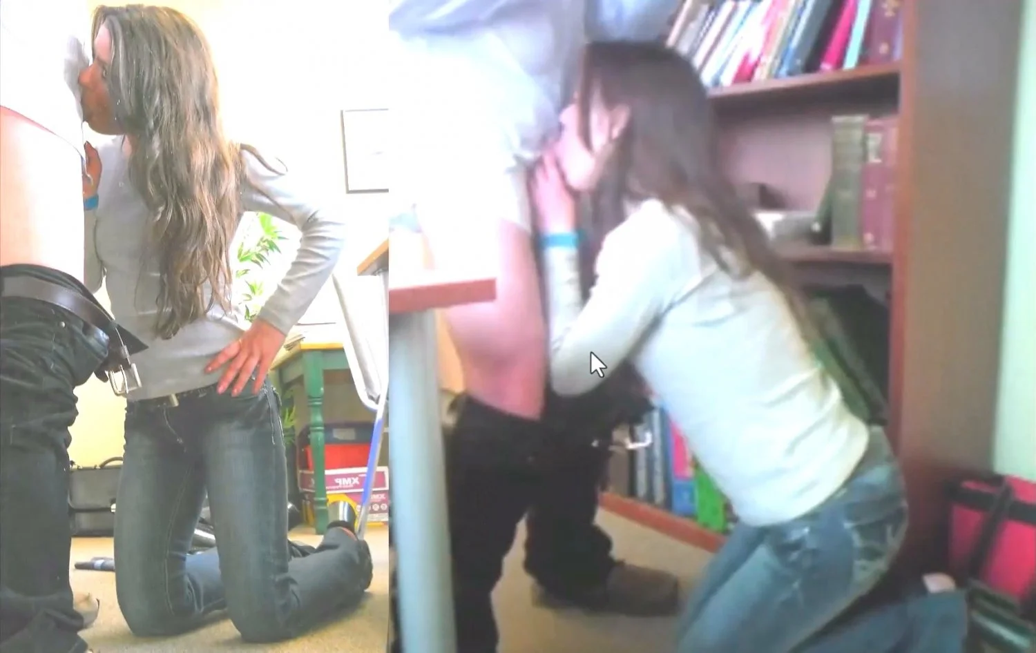 Throat-Fucked Girls on their Knees-starring JoAnne Gagen & friends image 7