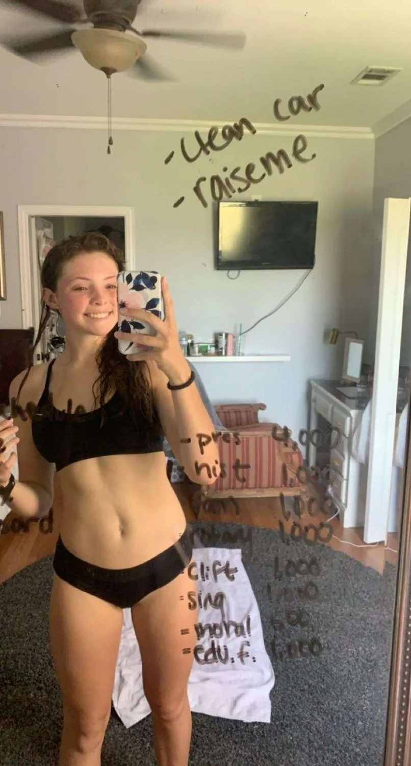 Yummy fit toned 19 year old girlfriend tapes n nudes (1 of 2) image 15