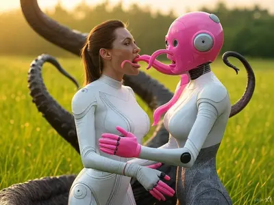 Angelina Ai vs Alien Tentacles cover image