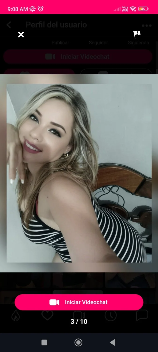 Catira...Blanca Delicia de la App Chatmate tv.. image 9