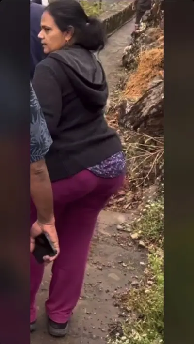 fat booty indian auntie caught cover image