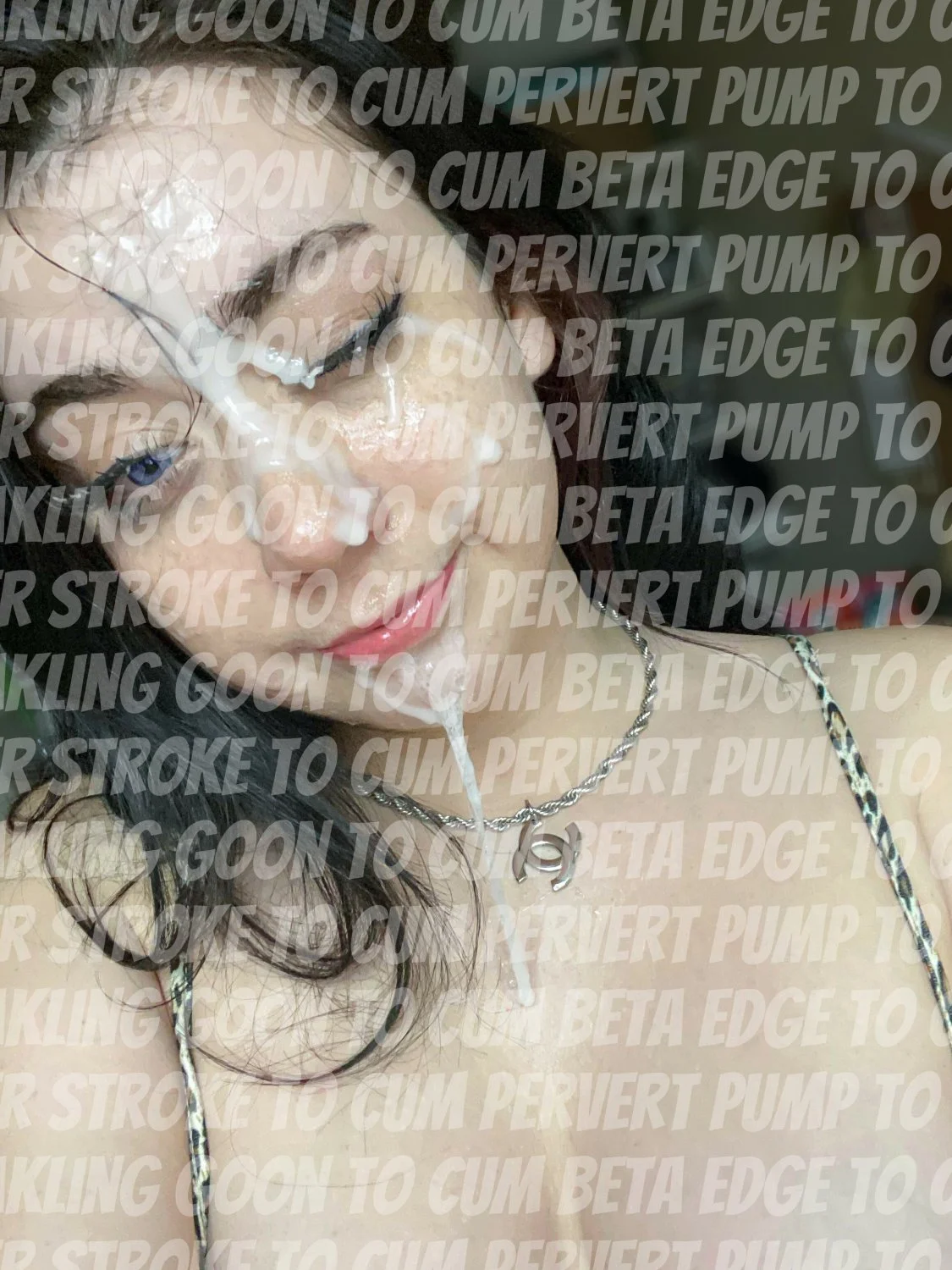 Cum eat your cum you beta loser gooner kik illfuckyourwife345 for custom edits image 5