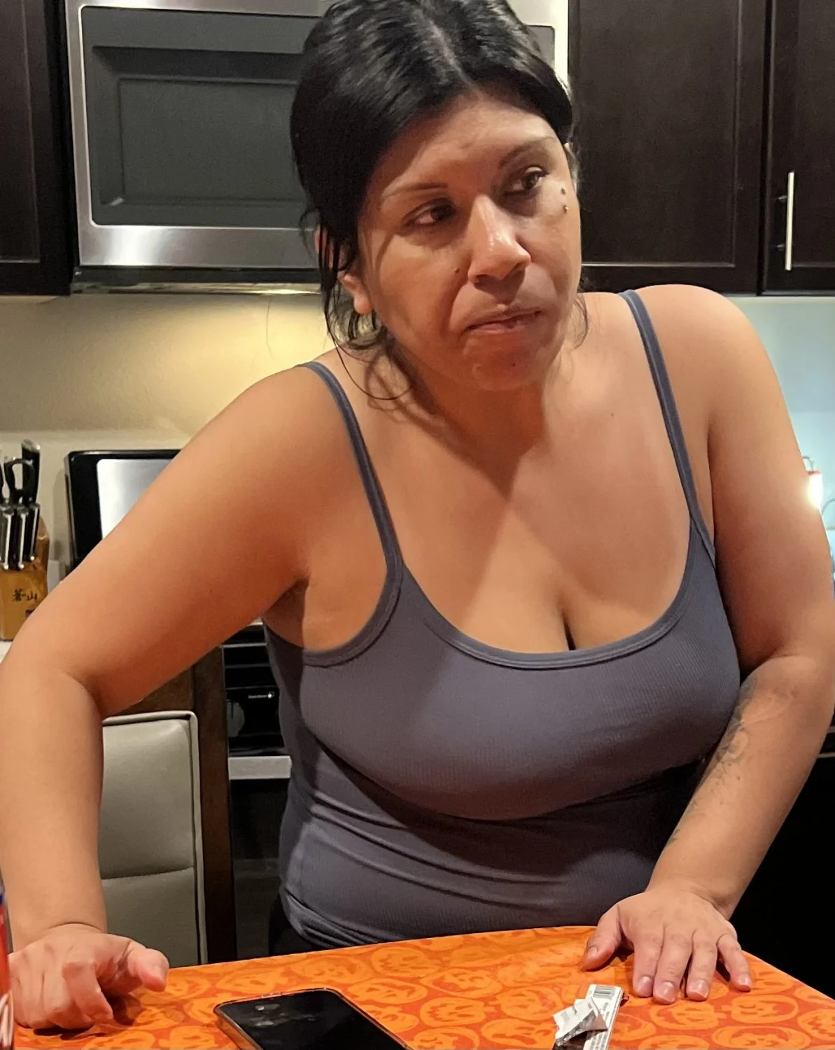 Creeping on my Latina sister image 11