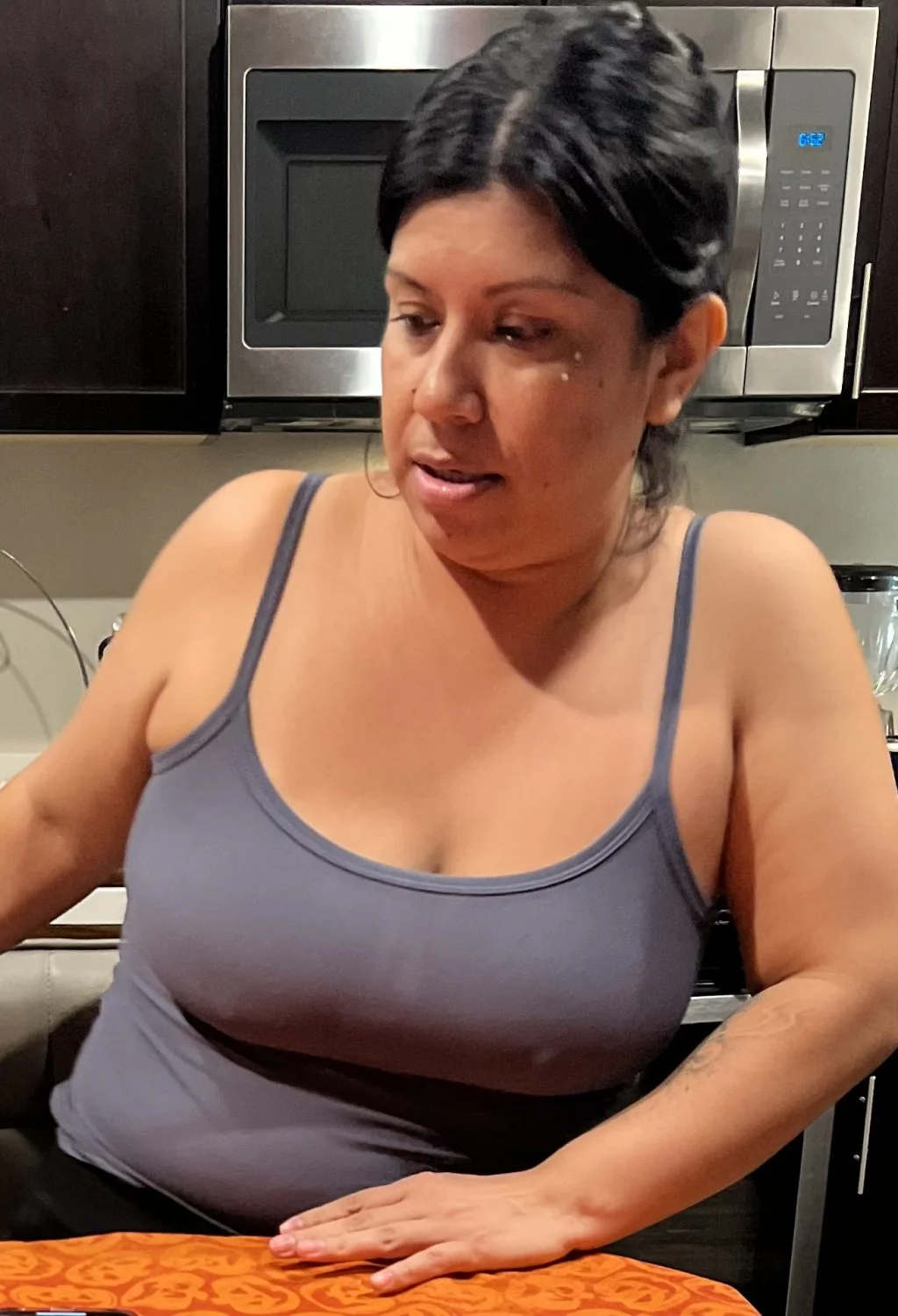 Creeping on my Latina sister image 16