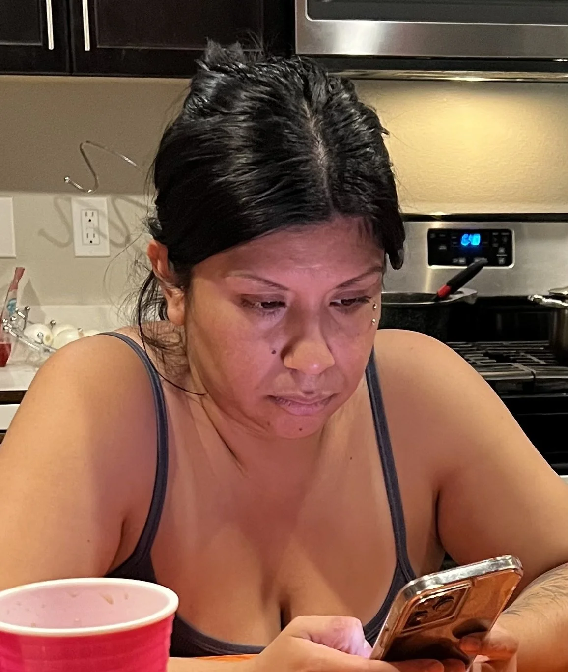 Creeping on my Latina sister image 26
