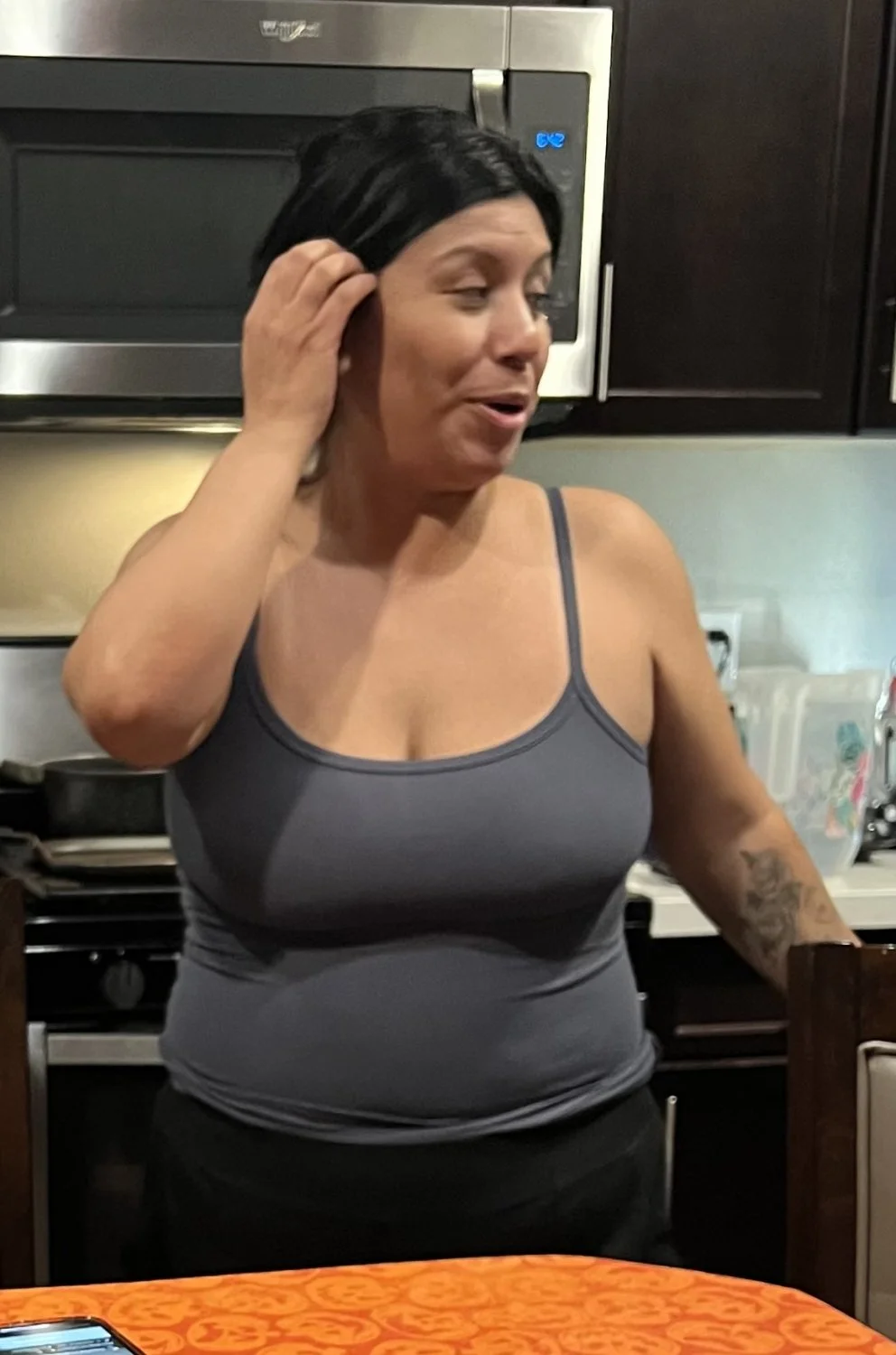 Creeping on my Latina sister image 5