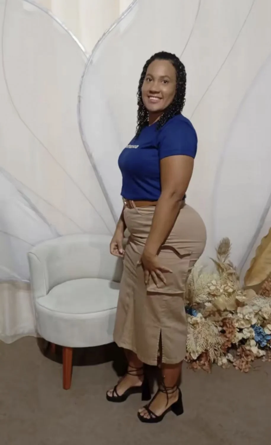 Ela é uma delícia de verdade, olha o tamanho dessa bunda 🤤 image 1