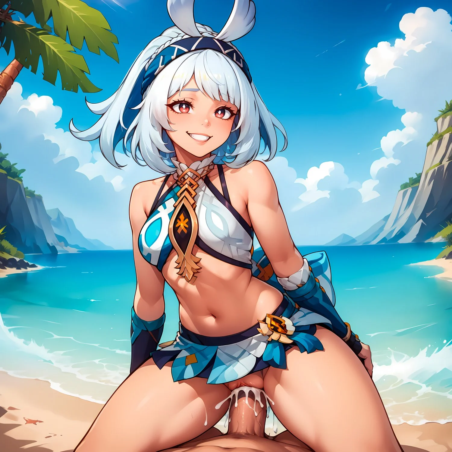 Mualani [Fucked On Beach] - Genshin Impact image 23