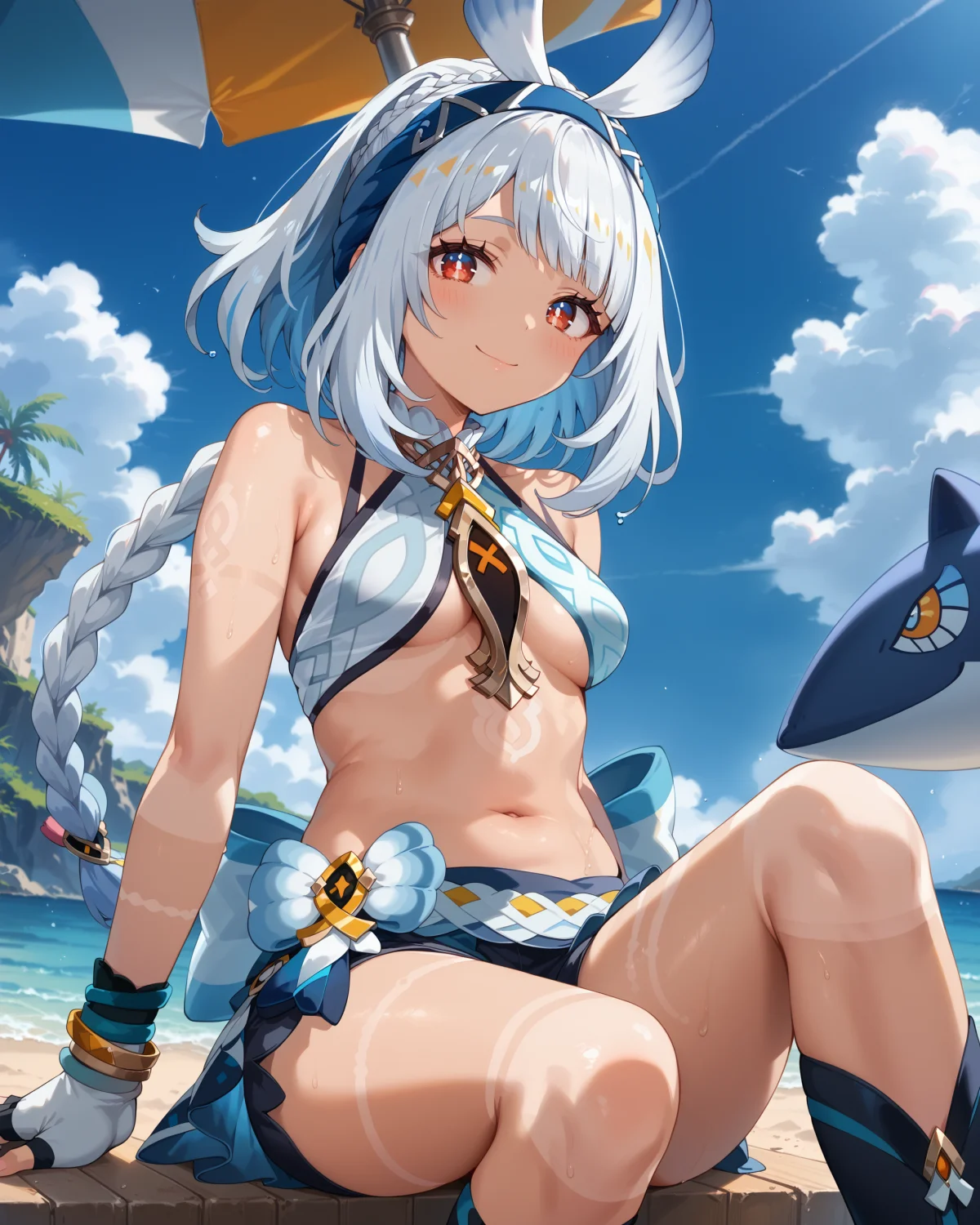 Mualani [Fucked On Beach] - Genshin Impact image 29