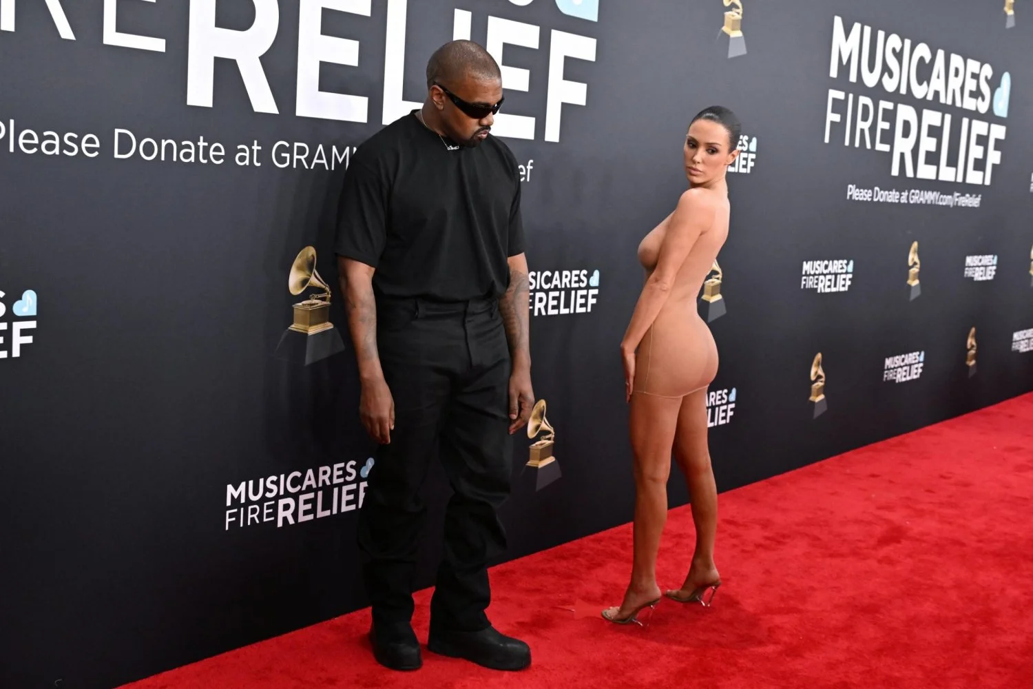 Bianca Censori At The Grammy Awards image 41