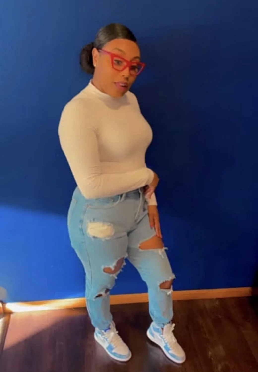 IRL Ebony wife image 7