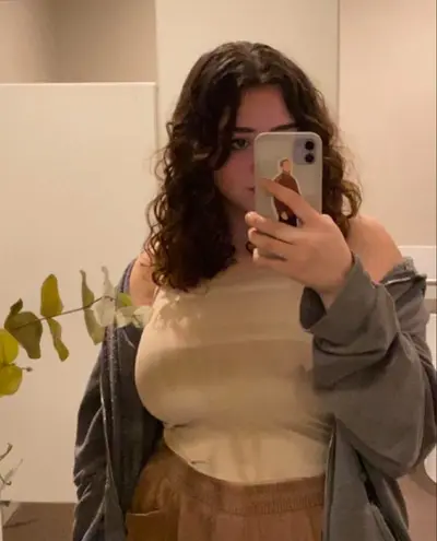 Cute curvy big tits mixed girl cover image