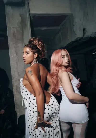 Dominican popstar has fun with dildo and friends cover image