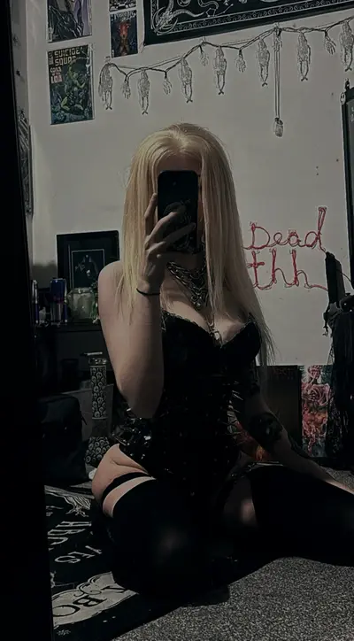 Today is the day you get dominated by a goth girl cover image