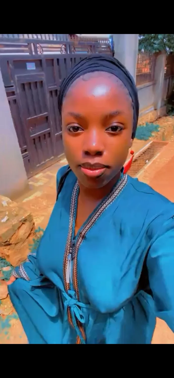 Cute braless ebony with hard nipples 🥵🔥 main image