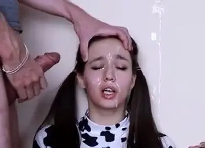 Submissive Cowgirl Slapped and Facialed cover image