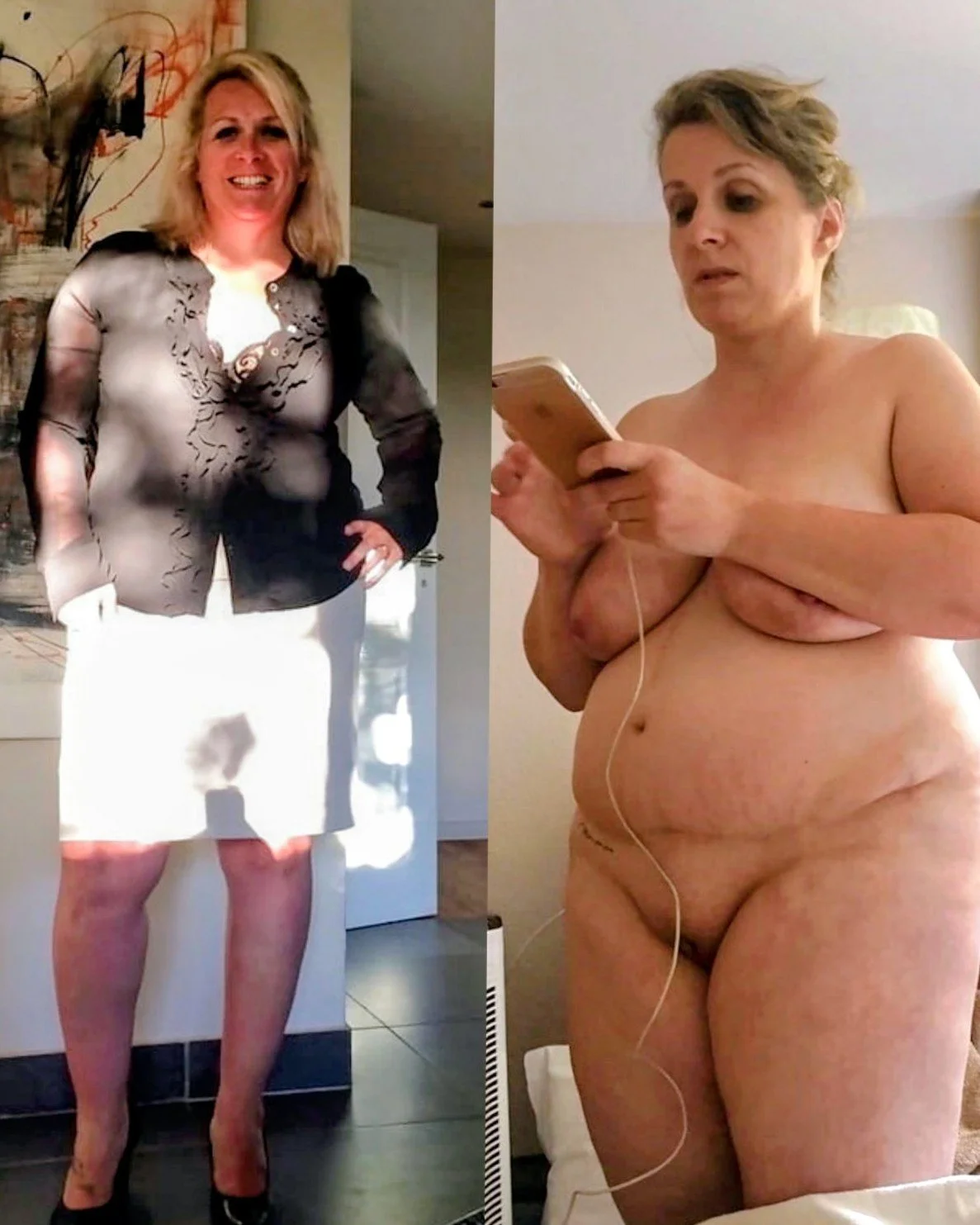 Dressed undressed image 9