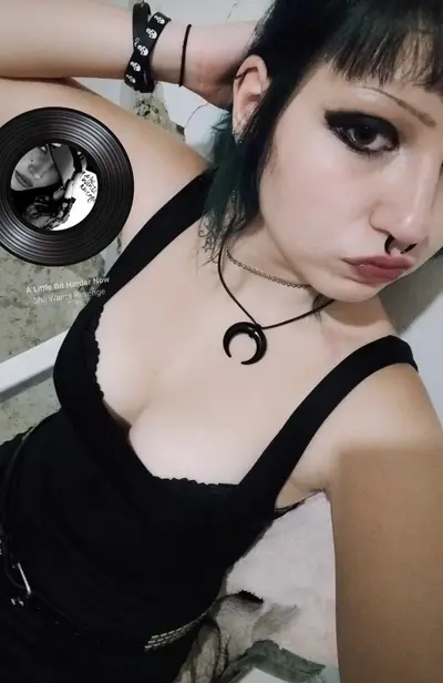 Hot goth cousin from Croatia IRL cover image
