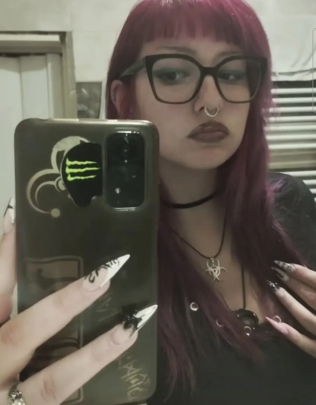 Hot goth cousin from Croatia IRL image 3