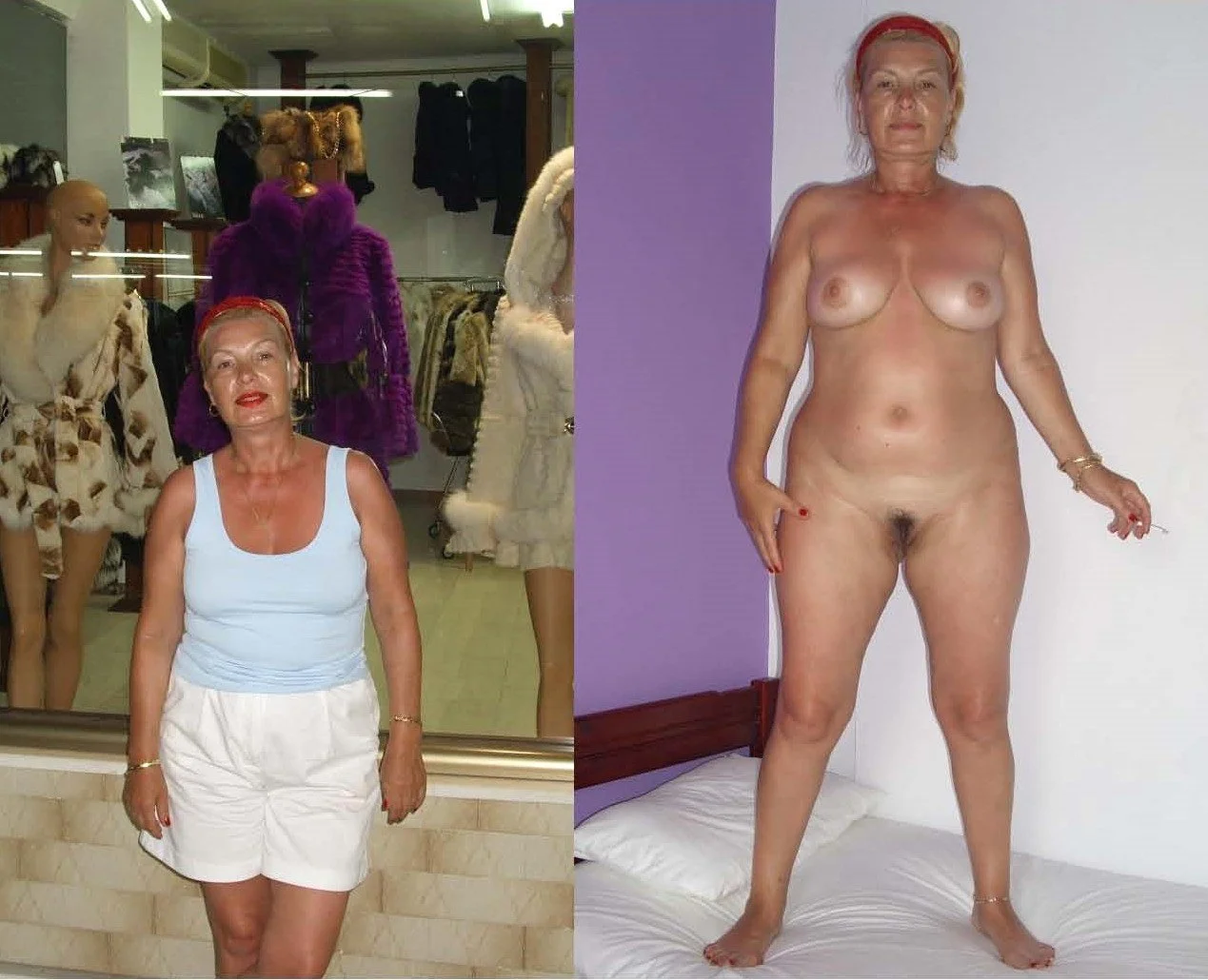 Dressed undressed image 7