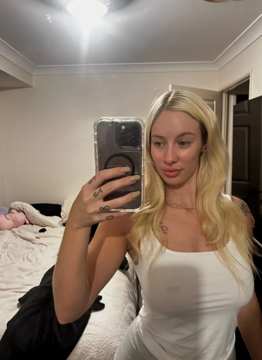 Would you let a blonde girl fuck you main image