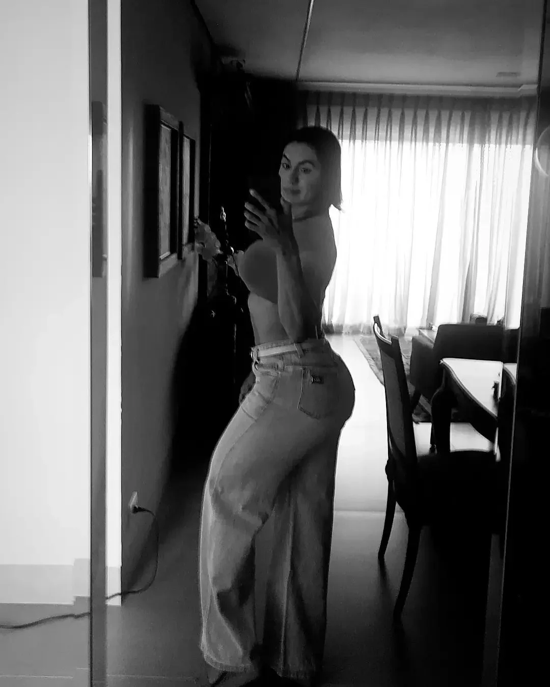 Morena bombada de academia. image 15
