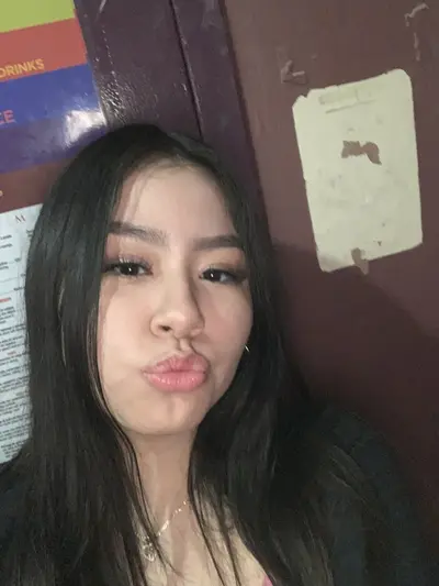Latina Slut Slurping On Dick for her nails cover image